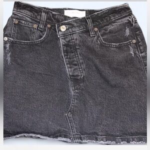 Abercrombie&fitch Black Denim skirt